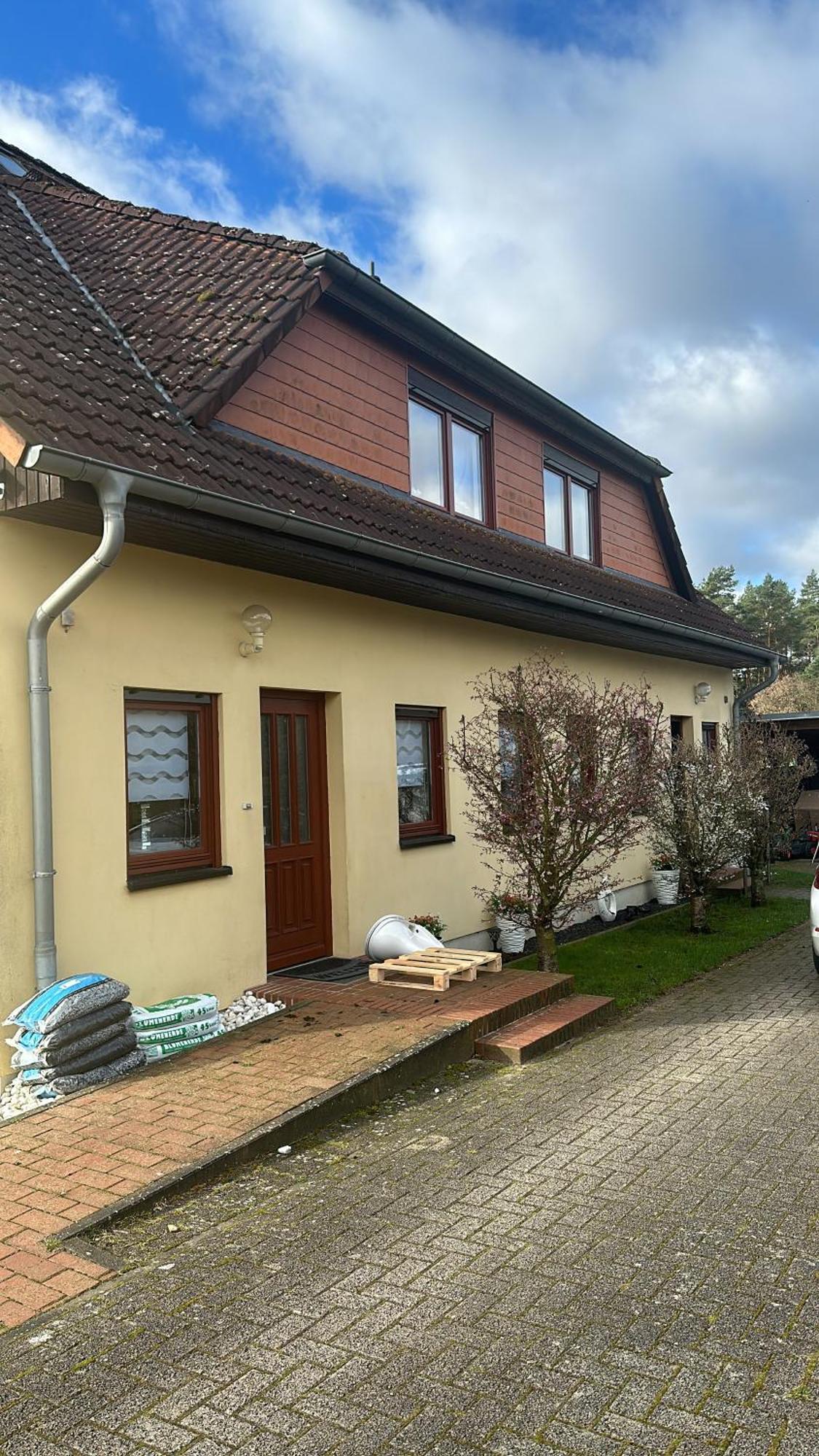 Zum Kaeutzchen 120Qm Ferienhaus 8 Personen 4 Schlafzimmer Nossentiner Huette Exteriör bild